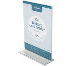 Europel folderhouder Budget, met T-voet, ft A6, staand, pak van 10 stuks