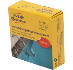 EN_OEILL RENFORC D13MM TRANS 500P