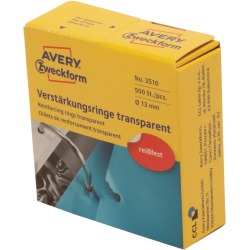EN_OEILL RENFORC D13MM TRANS 500P