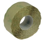 Etiketten für Samark Etikettiergerät, Größe 26 x 12 mm, permanent, Packung mit 12 Rollen