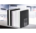 Serre-livres en acrylique, transparent, 80 x 100 x 100 mm