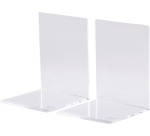 Serre-livres en acrylique, transparent, 80 x 100 x 100 mm