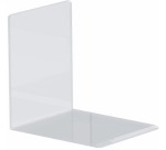Serre-livres en acrylique, transparent, 80 x 100 x 100 mm