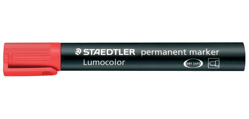 Staedtler Marker 352 Rundspitze 2mm Rot