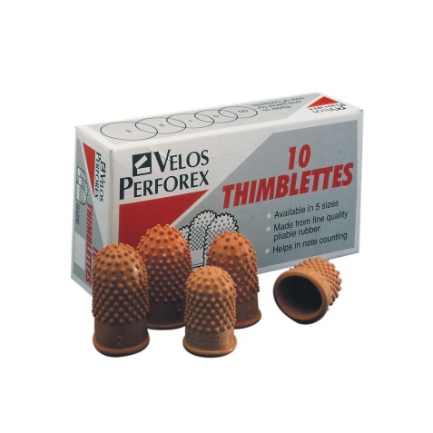 Velos dé à coudre n° 00, diamètre 14 mm, paquet de 10 pièces