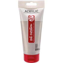 Talens Art Creation peinture acrylique tube de 200 ml, argent