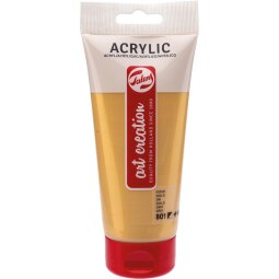 Talens Art Creation peinture acrylique tube de 200 ml, or