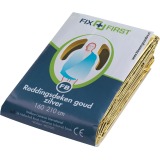 Rettungsdecke FixFirst 160x210cm silbern/golden