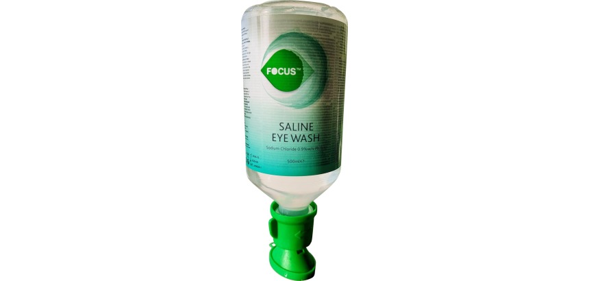 Focus lavage d'oeil (NaCl), 500 ml