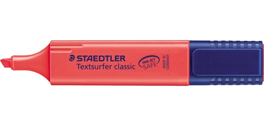 Staedtler surligneur Textsurfer Classic, rouge