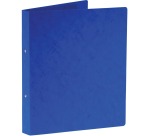 Bronyl classeur à anneaux, pour ft A4, en carton lustré, 2 anneaux de 25 mm, bleu