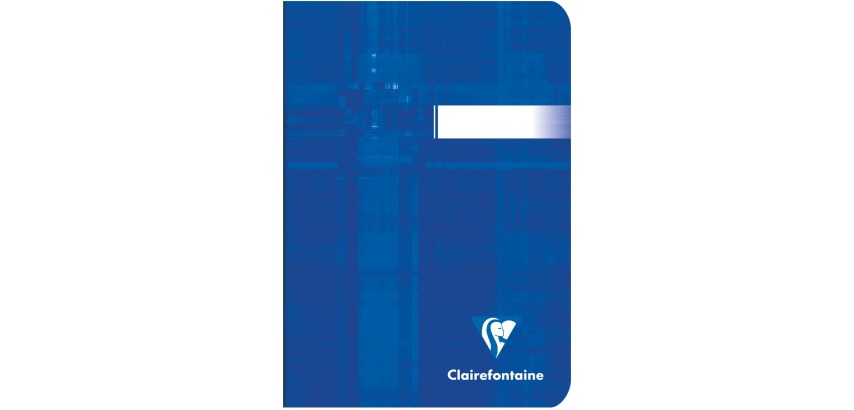 Clairefontaine Metric notebook, size 10.5 x 14.8 cm, 96 pages, 5 mm squared