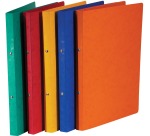 Bronyl classeur à anneaux, pour ft A4, en carton lustré, 2 anneaux de 16 mm, couleurs assorties