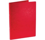 Bronyl classeur à anneaux, pour ft A4, en carton lustré, 2 anneaux de 16 mm, rouge