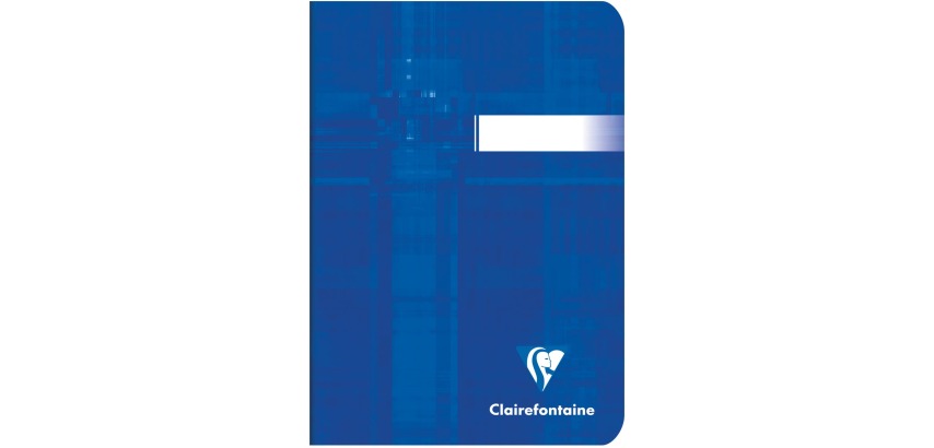 Clairefontaine Metric notebook, size 10.5 x 14.8 cm, 96 pages, ruled