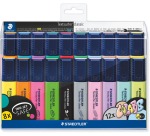 Staedtler Textsurfer Classic highlighter, case with 20 vintage and pastel colors