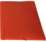 Bronyl Sorbet file folder with flaps and elastic bands ft A5, in PP, assorted