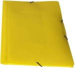 Bronyl Sorbet file folder with flaps and elastic bands ft A5, in PP, assorted