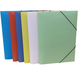 Bronyl Sorbet chemise à rabats et élastiques ft A5, en PP, assorti