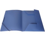 Bronyl Sorbet folder with flaps and elastics ft A3, in PP, assorted