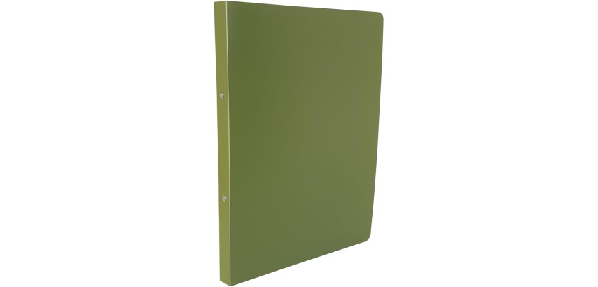 Bronyl Nature ring binder, for A4 size, in PP, 2 rings of 16 mm, khaki green