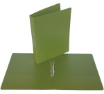 Bronyl Nature classeur à anneaux, pour ft A4, en PP, 2 anneaux de 25 mm, vert kaki