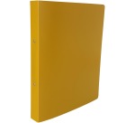 Bronyl Nature classeur à anneaux, pour ft A4, en PP, 2 anneaux de 25 mm, jaune moutarde