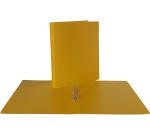 Bronyl Nature classeur à anneaux, pour ft A4, en PP, 2 anneaux de 25 mm, jaune moutarde