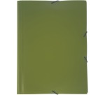 Bronyl chemise à rabats et élastiques Nature ft A4, en PP, vert kaki