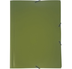 Bronyl chemise à rabats et élastiques Nature ft A4, en PP, vert kaki