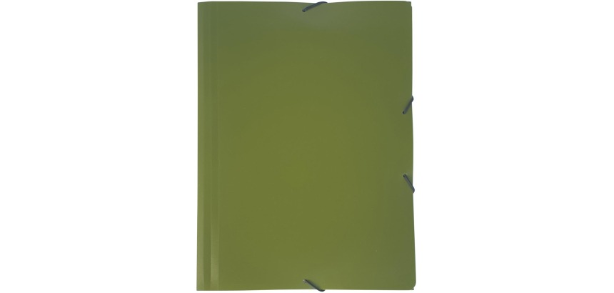 Bronyl chemise à rabats et élastiques Nature ft A5, en PP, vert kaki