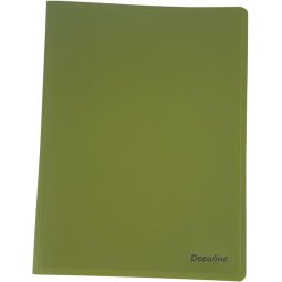 Bronyl protège-documents Nature ft A4, en PP, 50 pochettes, vert kaki