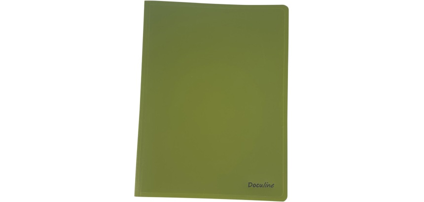 Bronyl protège-documents Nature ft A4, en PP, 50 pochettes, vert kaki