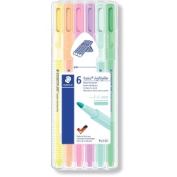 Staedtler Triplus Textsurfer, étui chevalet de 6 pièces