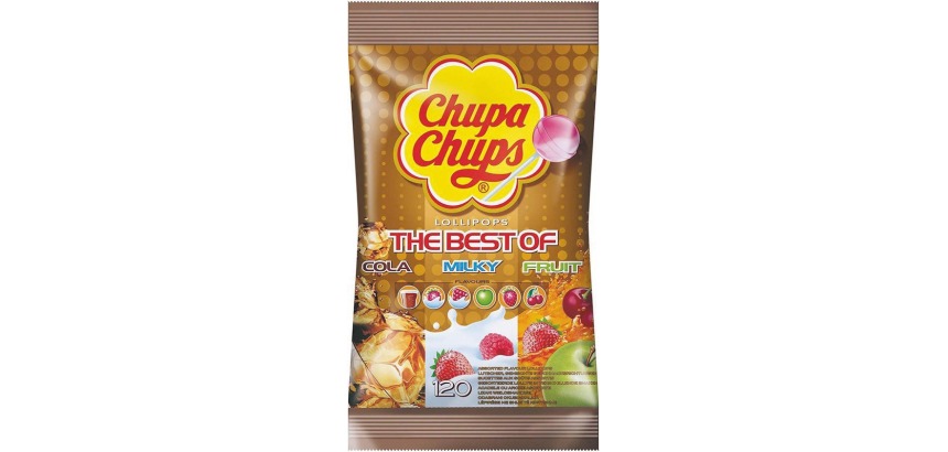 Chupa Chups lollipops, The Best Of, pack of 120 pieces