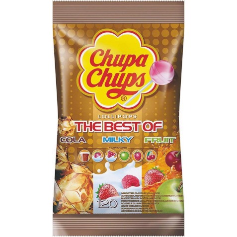 Chupa Chups lollies, The Best Of, pak van 120 stuks