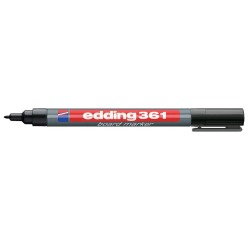 Whiteboardmarker edding 361 rond 1mm zwart