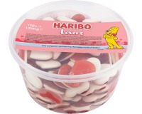 Haribo Lovers snoepgoed, pot van 150 stuks