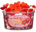 Haribo Lovers confiserie, boîte de 150 pièces