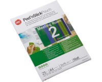 GBC Peel'n Stick pochette à plastifier ft A4, 150 microns (2 x 75 microns), mate, paquet de 25