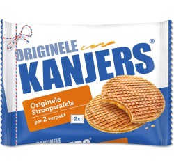 Kanjers gaufre au sirop, emballé par 2, 2 x 40 g