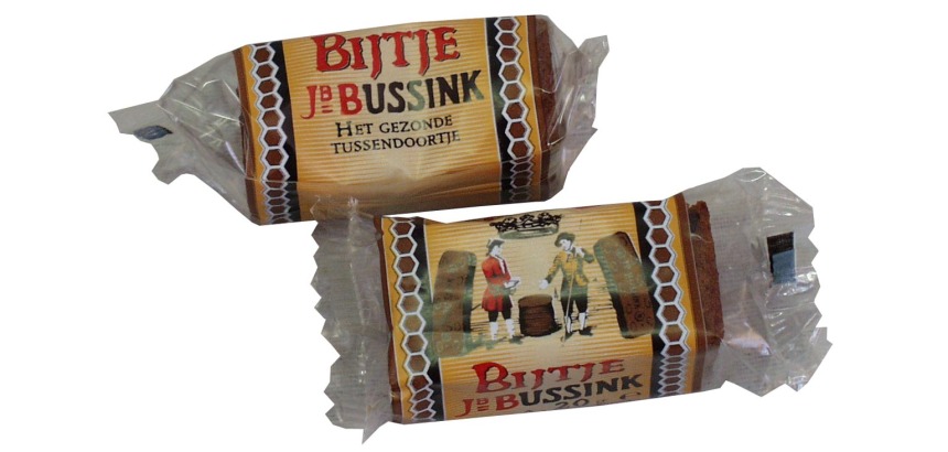 Bussink Kekse Horeca Bijtjes, 20 g, Schachtel mit 75 Stück