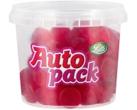 Lutti Autopack gewaschene Kirschbonbons, 200 g Schachtel