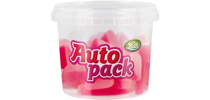 Lutti autopack bonbons dents de dracula, boîte de 150 g