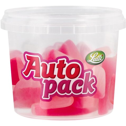 Lutti autopack bonbons dents de dracula, boîte de 150 g