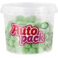 Lutti autopack bonbons gommes vertes, boîte de 200 g