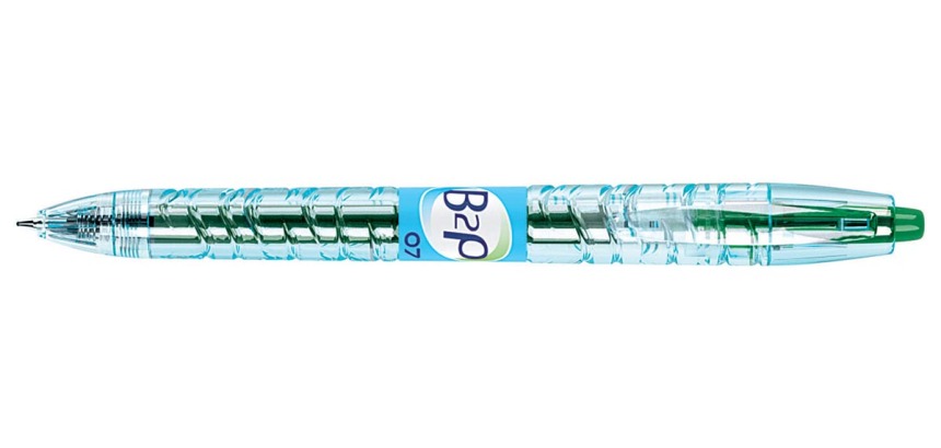 Stylo Gel PILOT Begreen B2P Medium vert