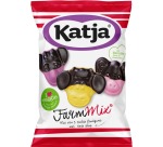 Katja Fram Mix candies, a blend of 3 fruit-flavored gummies with licorice, 255 g bag
