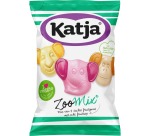 Katja Zoo Mix candies, mix of 3 soft fruit gummies with real fruit juice, 255 g bag