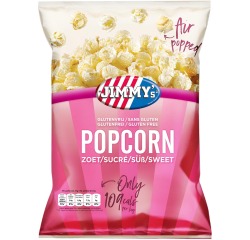 Jimmy's Popcorn, sucré, sachet de 27 g